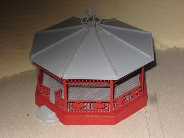 Etched Brass Bandstand